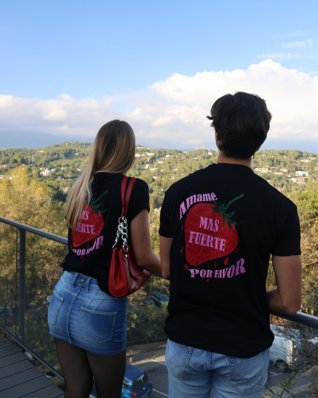 Teeshirt noir unisexe